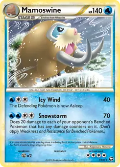 Mamoswine Holo 5 Normal