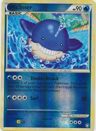 Wailmer Reverse Holo 52 Normal