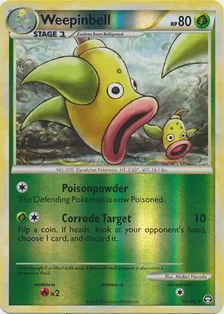Weepinbell Reverse Holo 53