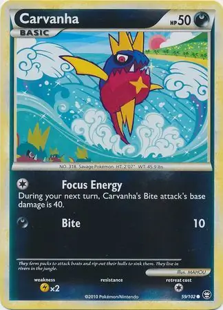 Carvanha Reverse Holo 59 Normal
