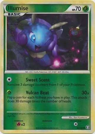 Illumise Reverse Holo 64 Normal