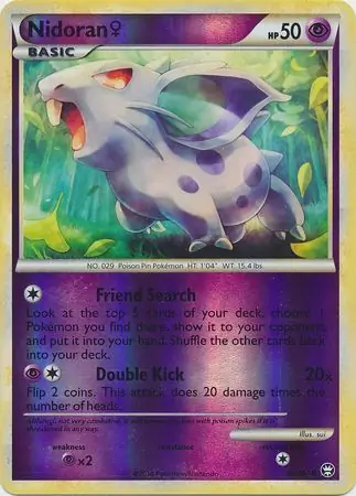 Nidoran F Reverse Holo 69 Normal