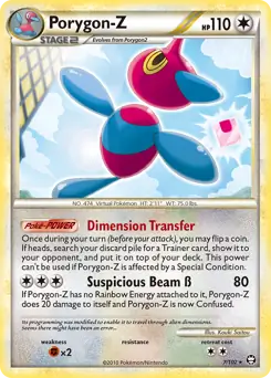 Porygon-Z Holo 7