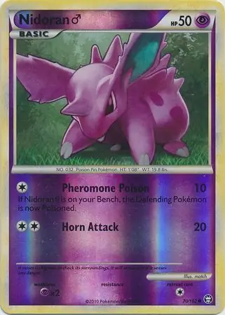 Nidoran M Reverse Holo 70 Normal