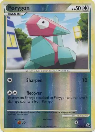 Porygon Reverse Holo 73 Normal