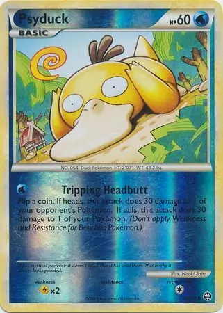 Psyduck Reverse Holo 74 Normal