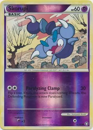 Skorupi Reverse Holo 76