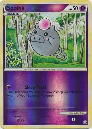 Spoink Reverse Holo 77 Normal
