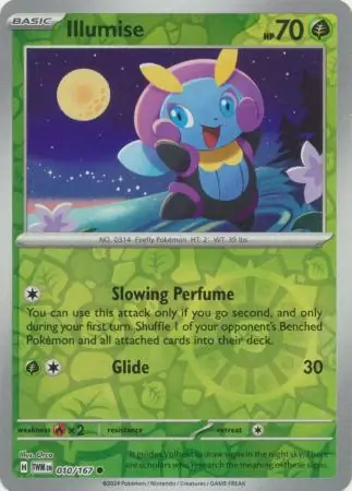 Illumise Reverse Holo 010 Normal
