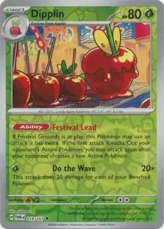 Dipplin Reverse Holo 018 Normal