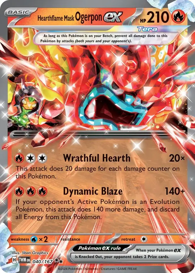Hearthflame Mask Ogerpon ex 040