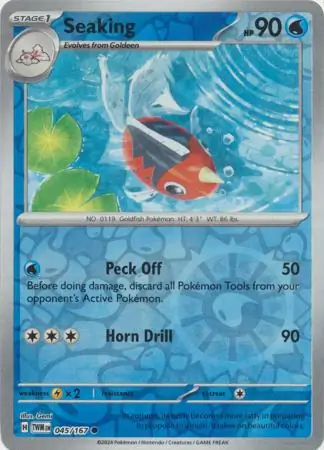Seaking Reverse Holo 045