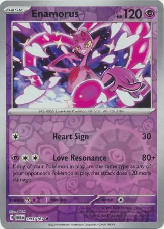 Enamorus Reverse Holo 093 Normal
