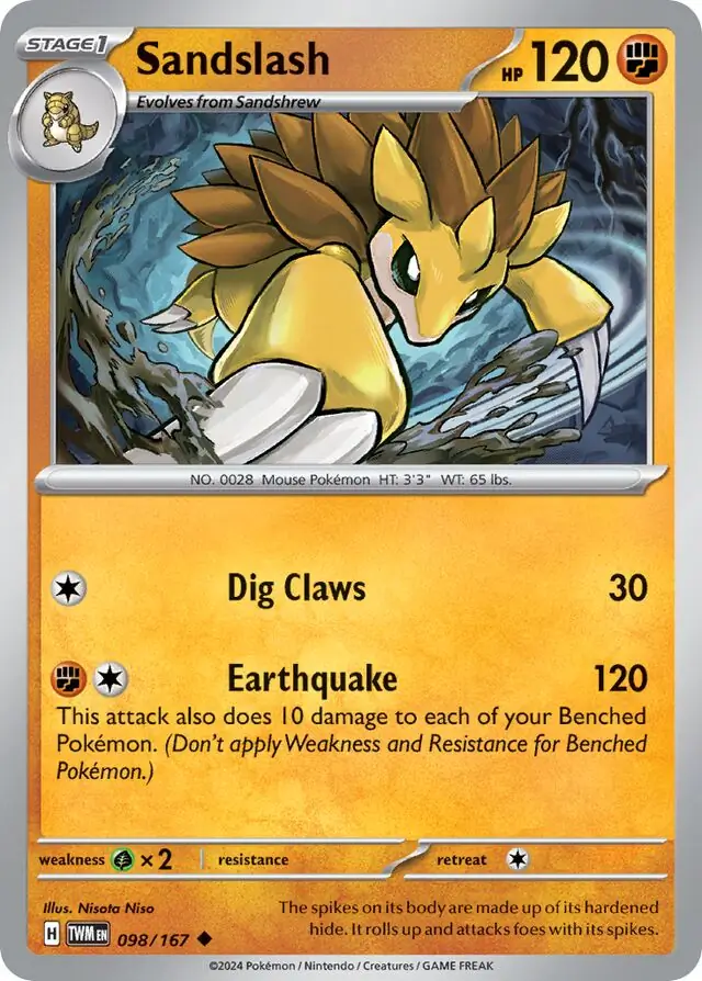 Sandslash 098