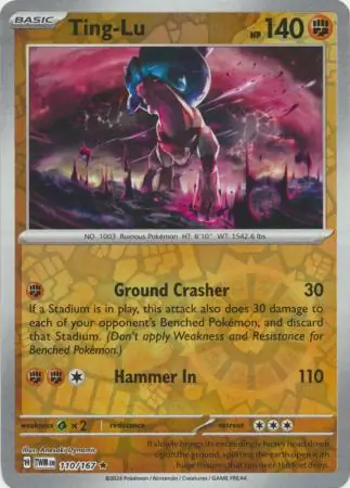 Ting-Lu Reverse Holo 110
