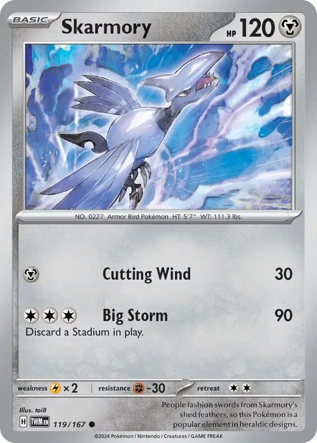Skarmory 119 Normal