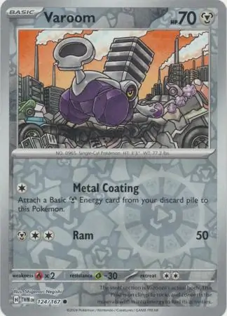 Varoom Reverse Holo 124