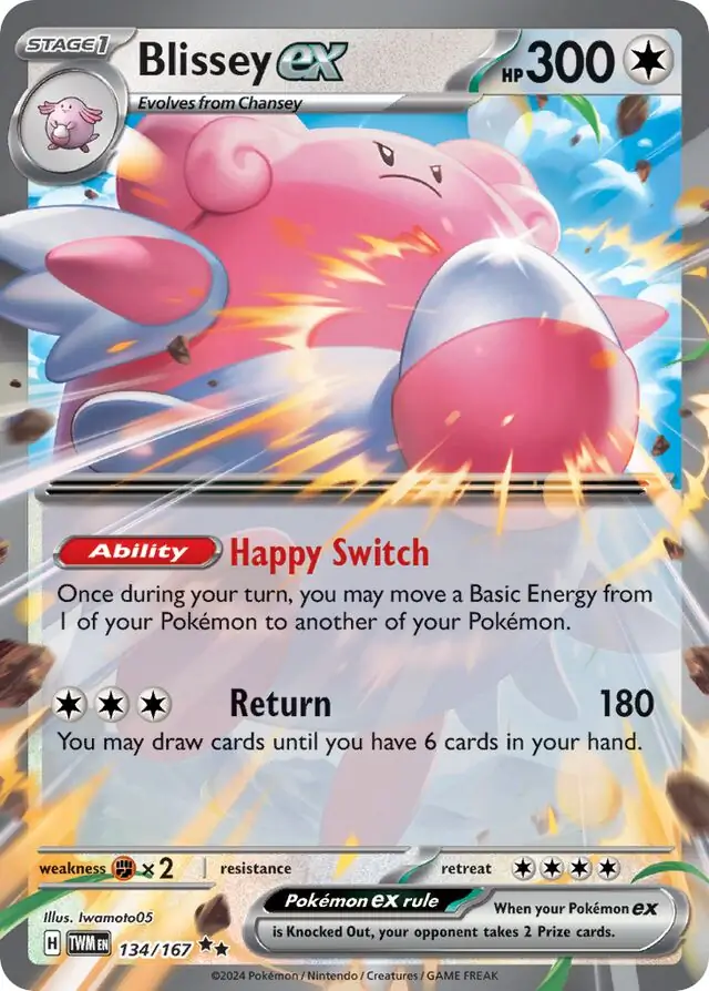 Blissey ex 134 Normal