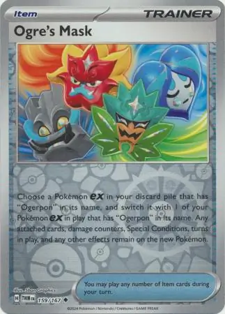 Ogre's Mask Reverse Holo 159