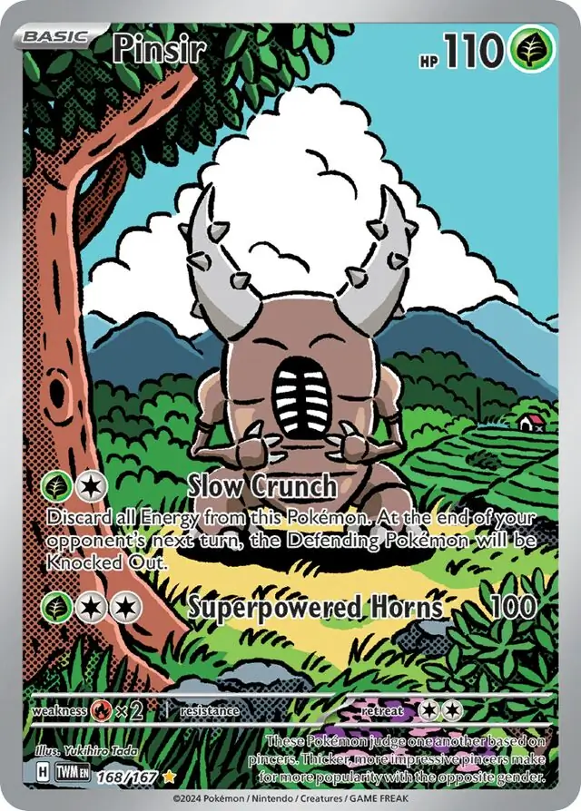 Pinsir 168 Normal