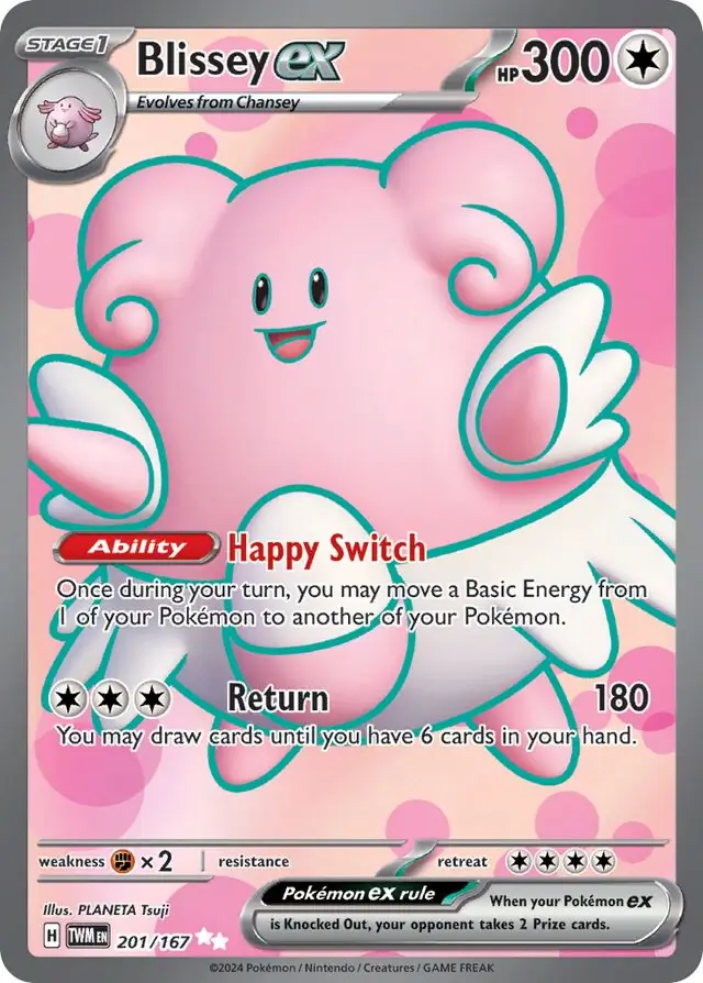 Blissey ex 201 Normal