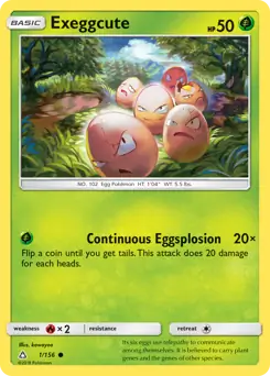 Exeggcute 1 Normal