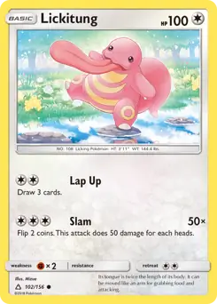 Lickitung 102 Normal