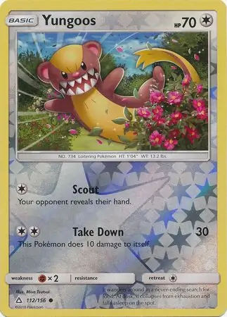 Yungoos Reverse Holo 112 Normal