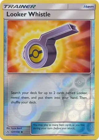 Looker Whistle Reverse Holo 127 Normal
