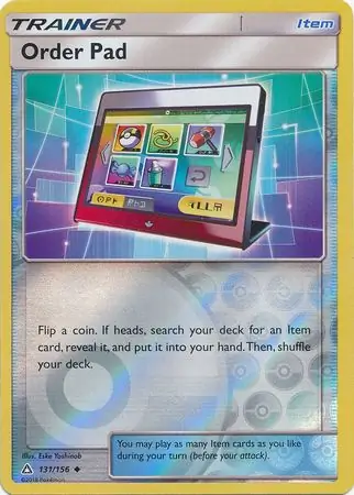 Order Pad Reverse Holo 131 Normal