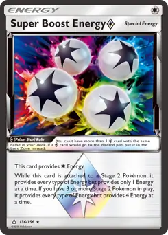 Super Boost Energy Prism Star 136 Normal
