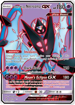 Full Art Dawn Wings Necrozma GX 143