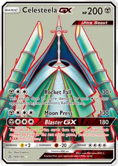 Full Art Celesteela GX 144 Normal