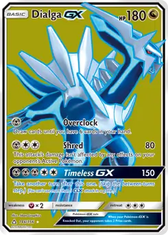 Full Art Dialga GX 146 Normal
