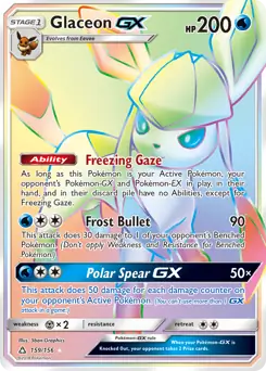 Glaceon GX Secret 159