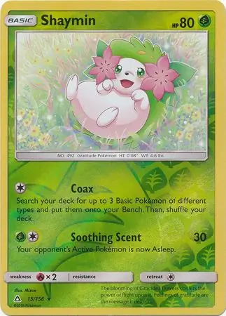 Shaymin Reverse Holo 15