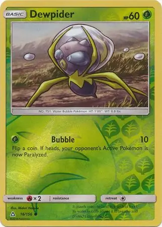Dewpider Reverse Holo 16 Normal