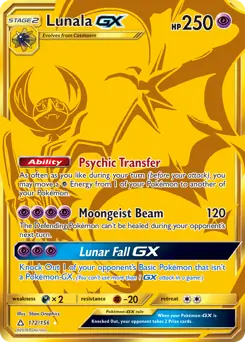 Lunala GX Secret 172 Normal