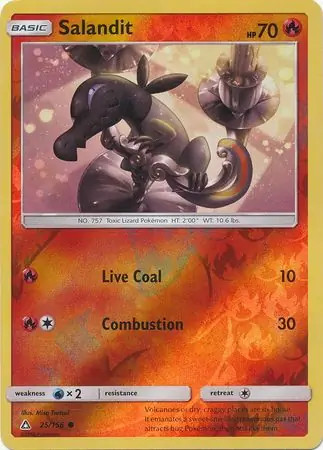 Salandit Reverse Holo 25 Normal