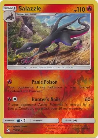 Salazzle Reverse Holo 26 Normal