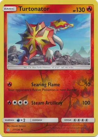 Turtonator Reverse Holo 27 Normal