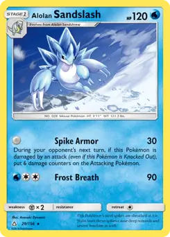 Alolan Sandslash 29 Normal