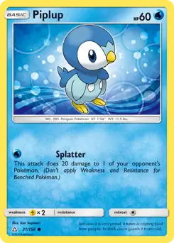 Piplup 31 Normal