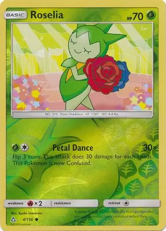 Roselia Reverse Holo 4 Normal