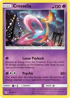 Cresselia 59 Normal