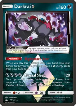 Darkrai Prism Star 77 Normal
