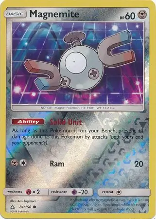 Magnemite Reverse Holo 81 Normal