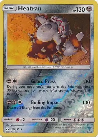 Heatran Reverse Holo 88 Normal