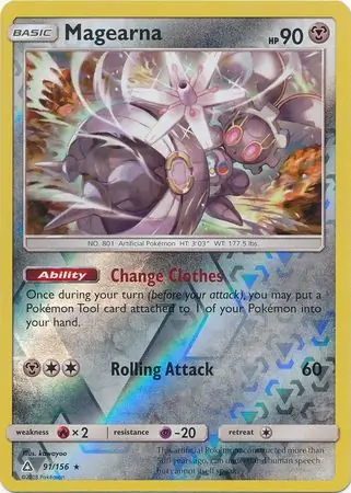 Magearna Reverse Holo 91 Normal