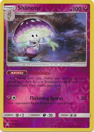 Shiinotic Reverse Holo 93 Normal